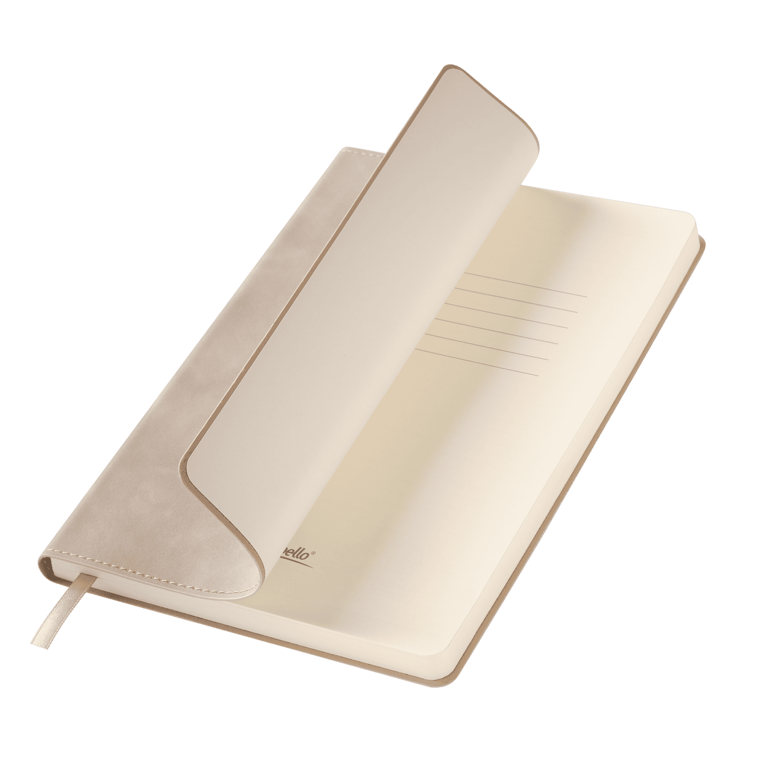 Ежедневник Verona недатированный, бежевый