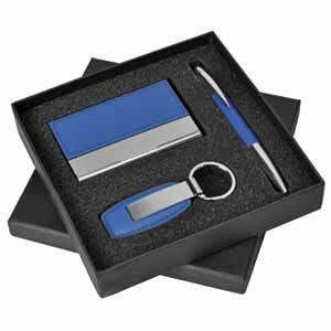 Набор "Эксперт": визитница, брелок и авторучка