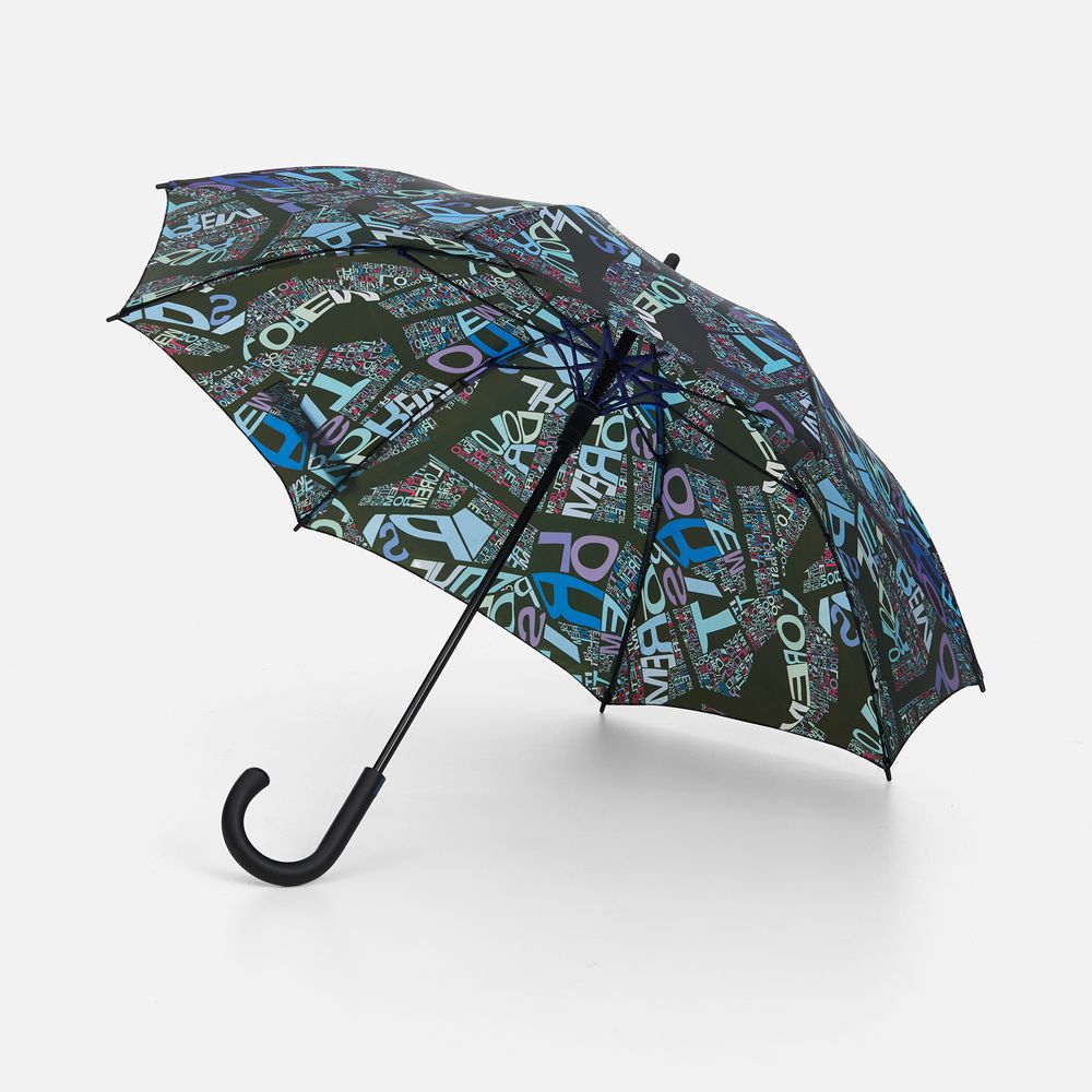 Зонт-трость Undercolor с полной запечаткой на заказ Зонт-трость Undercolor с полной запечаткой на заказ