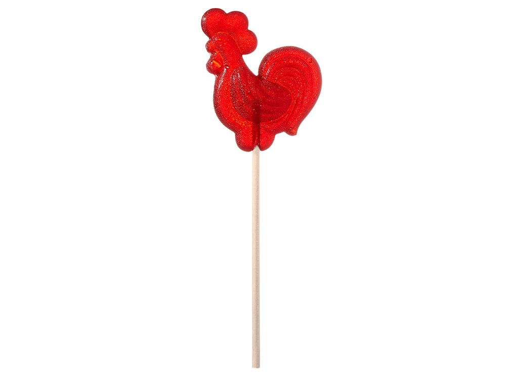 Леденец Петушок со вкусом клубники