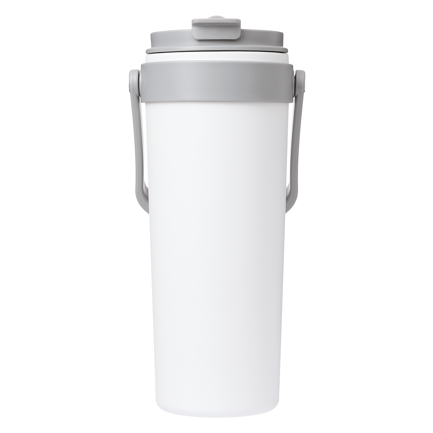 Термокружка вакуумная Соло, белая