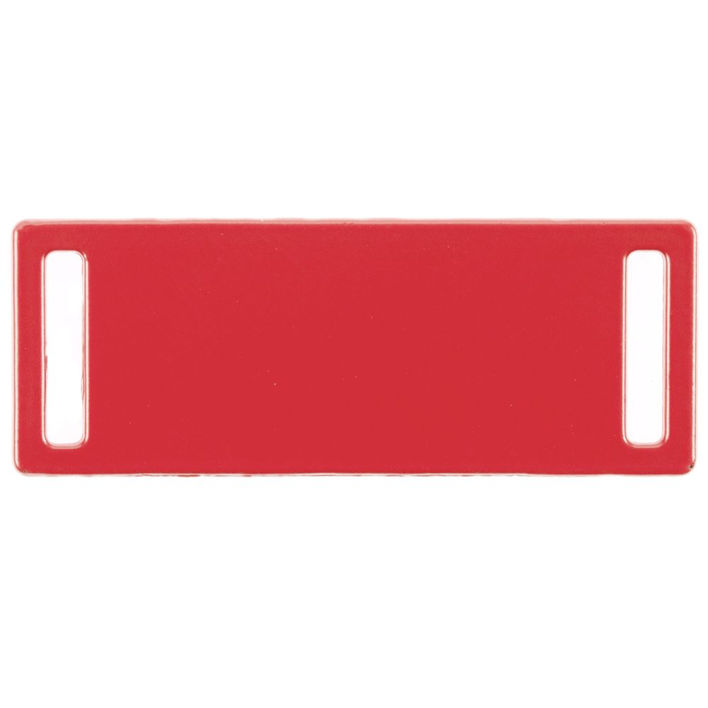 Шильдик металлический Kova, красный