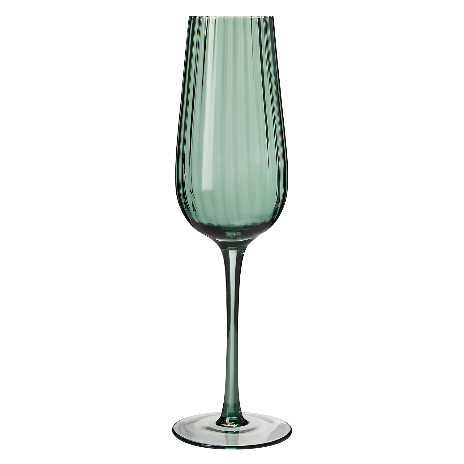 Бокал для шампанского Capri, зеленый