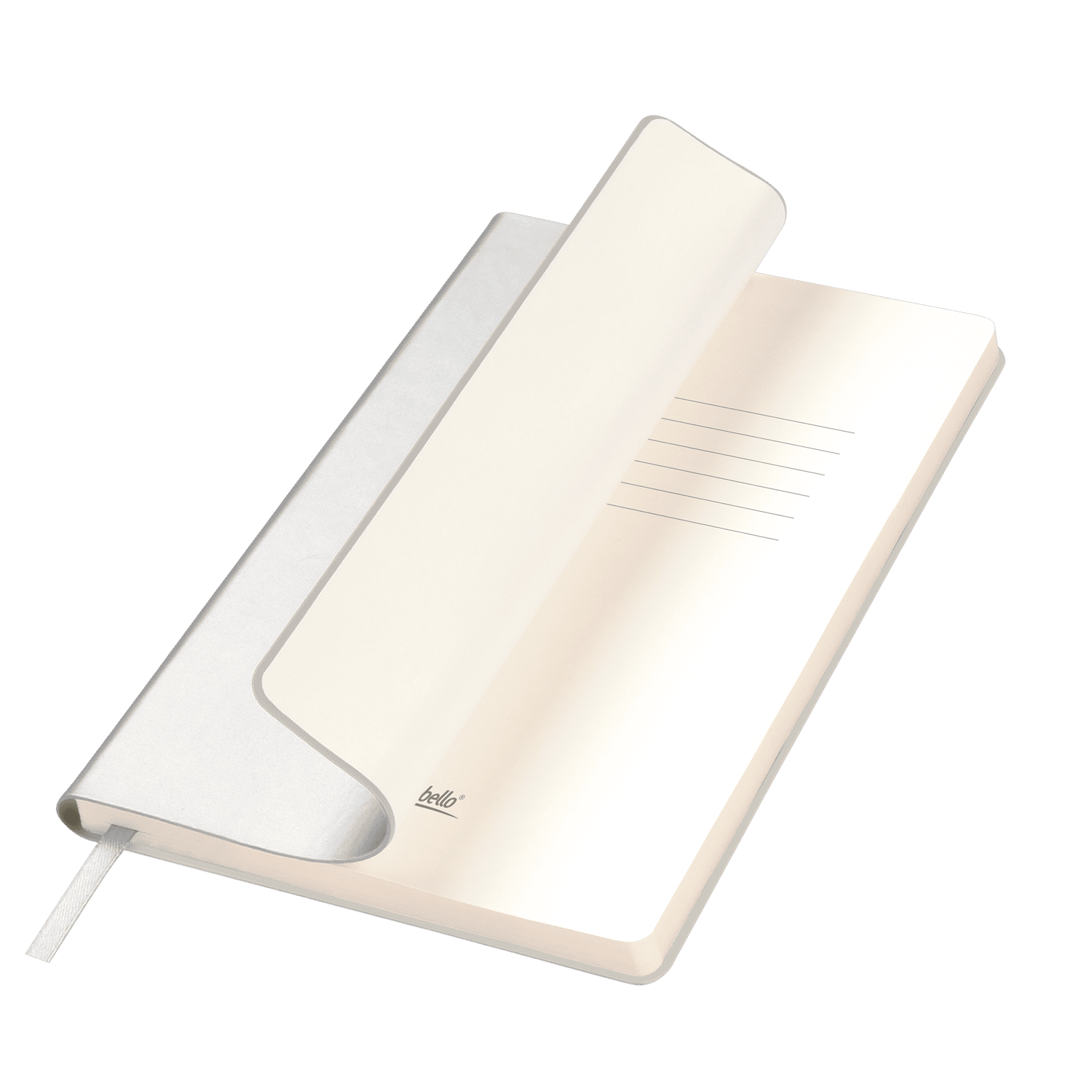 Ежедневник Спарк (Spark) недатированный, серебряный (без упаковки, без стикера)