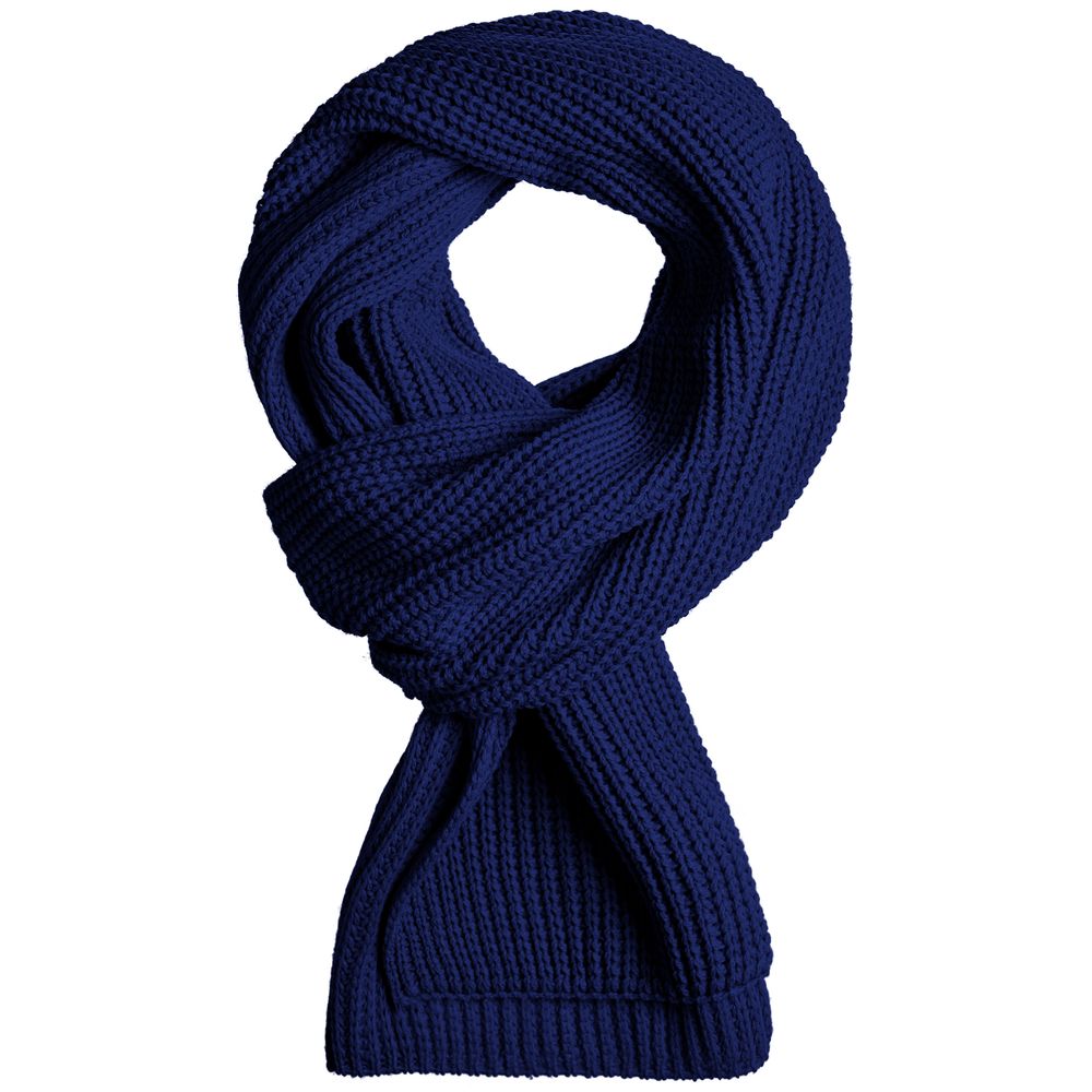 Шарф Nordkyn, темно-синий (кобальт)