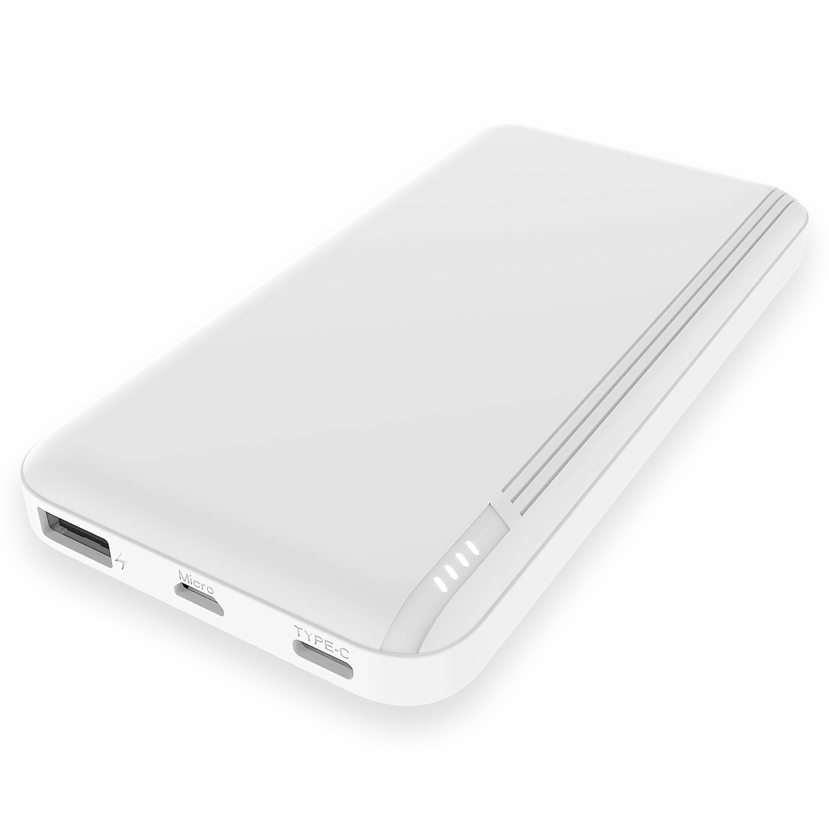 Внешний аккумулятор Optima, 10000 Mah, белый