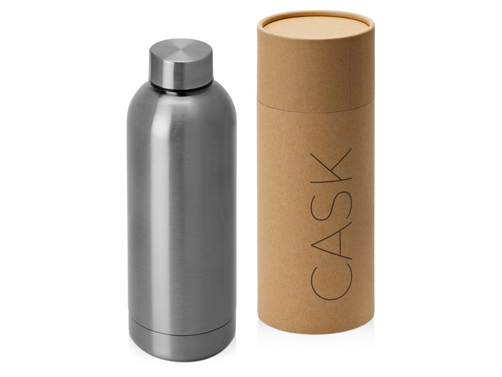 Вакуумная термобутылка с медной изоляцией Cask, тубус, 500 мл