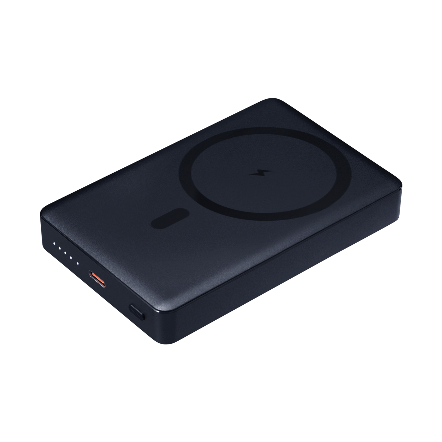 Внешний аккумулятор Атлантис Плюс PD (Atlantis PD Plus) 10000mAh с функцией беспроводной зарядки 15W, синий