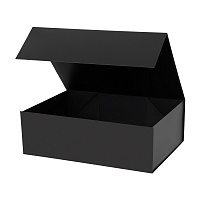 Подарочная коробка-трансформер средняя, черная