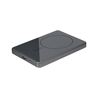 Внешний аккумулятор Onyx PD 5000mAh с функцией беспроводной зарядки 15W, серый Внешний аккумулятор Onyx PD 5000mAh с функцией беспроводной зарядки 15W, серый