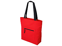 Сумка на молнии Zipper Neo из хлопка 280 г c карманом на молнии спереди