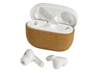 Наушники беспроводные TWS Socorro из пробки и переработанного пластика