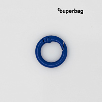 Карабин-кольцо Ring для обвеса, d=2см (синий)