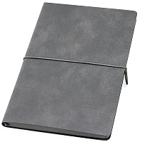 Ежедневник A5 недатированный Massimo в мягком переплёте, серый