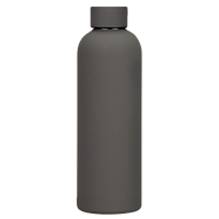 Термобутылка вакуумная герметичная Prima, серая