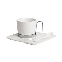 Чайная  пара  "Гармония" с ложечкой в подарочной упаковке