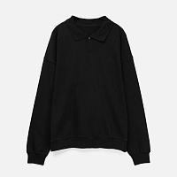 Свитшот оверсайз унисекс S6, черный