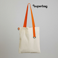 Шоппер Superbag (неокрашенный с оранжевым)