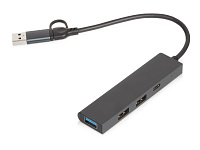 USB-хаб Command с коннектором 2-в-1 USB-C и USB-A, 2.0/3.0 USB-хаб Command с коннектором 2-в-1 USB-C и USB-A, 2.0/3.0