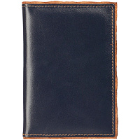 Обложка для паспорта Palermo, синяя Обложка для паспорта Palermo, синяя