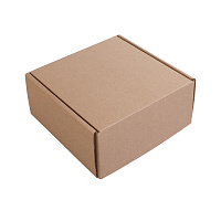 Коробка для набора средняя, самосборная, крафт