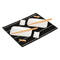 Набор для сервировки суши Tokyo (10 предметов), черный