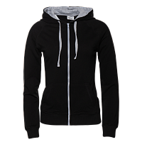 Толстовка женская STAN с капюшоном на молнии футер без начёса, 260, 61W