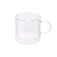 Кружка стеклянная с двойными стенками Luna