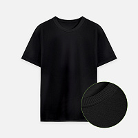 Футболка унисекс премиум AURA, черный