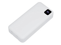 Внешний аккумулятор со встроенными кабелями Фрэйм Про, быстрая зарядка, 20000мач