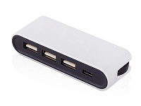 USB-хаб Hubix с коннектором 2-в-1 USB-C и USB-A, 2.0 USB-хаб Hubix с коннектором 2-в-1 USB-C и USB-A, 2.0