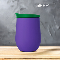 Набор NEO DUO: Кофер софт-тач NEO CO12s с дополнительной крышкой (фиолетовый с зеленым)