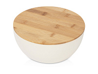 Салатник из натуральных волокон с бамбуковой крышкой Bowl Салатник из натуральных волокон с бамбуковой крышкой Bowl