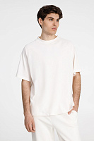 Футболка унисекс оверсайз T2, молочно-белая