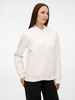 Бомбер унисекс AtmosWear, молочно-белый