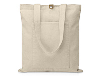 Cумка Clip из хлопка 340 г/м2 с застежкой из экокожи