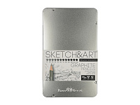 Набор из 12 чернографитовых карандашей Sketch & Art В - 14В Набор из 12 чернографитовых карандашей Sketch & Art В - 14В