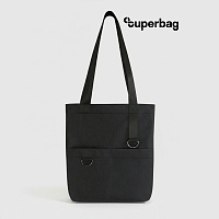 Шоппер Superbag ZIP (черный)