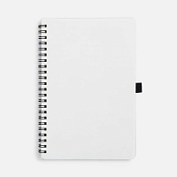Блокнот на пружине Stone Line, белый