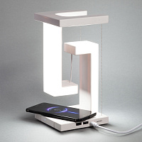 Левитирующая настольная лампа "Twin" с функцией беспроводной зарядки Левитирующая настольная лампа "Twin" с функцией беспроводной зарядки