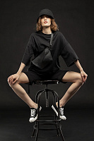 Поясная сумка W1, черная Поясная сумка W1, черная