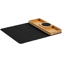 Настольный органайзер Midstream с зарядкой и ковриком для мыши Настольный органайзер Midstream с зарядкой и ковриком для мыши