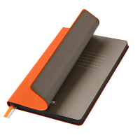 Ежедневник Tweed недатированный, оранжевый