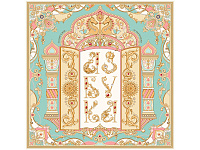 Платок Русская Азбука