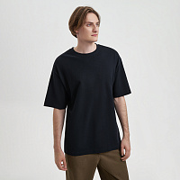 Футболка унисекс премиум AURA, черный