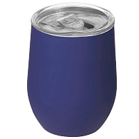 Термокружка (кофер) STEP SOFT 370мл Темно-синяя