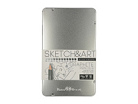 Набор из 12 чернографитовых карандашей Sketch & Art 2Н - 9В Набор из 12 чернографитовых карандашей Sketch & Art 2Н - 9В