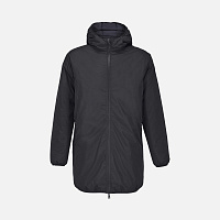 Куртка-парка унисекс Reverse, черная