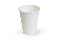 Бумажный стакан 9 унций (270 мл), белый Бумажный стакан 9 унций (270 мл), белый