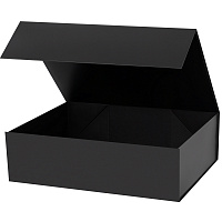 Подарочная коробка-трансформер большая, черная